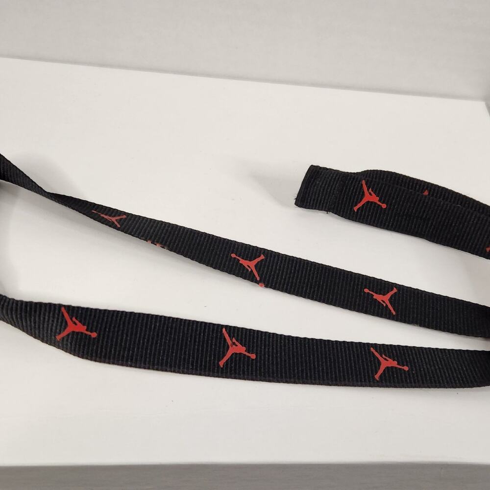 Nike Jordan lanyard black and red